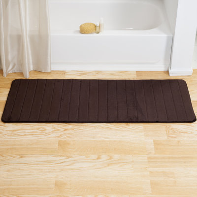 Jaynne Extra Long Multiple Non-Slip Striped Bath Rug
