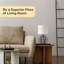 28.5CM Metal Table Lamp With Linen Shade
