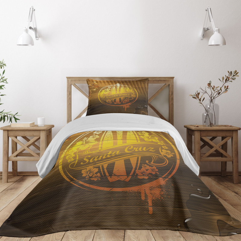 Coastal Polyester Coverlet