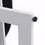Ensemble de 2 chaises de salle à manger, chaises de salle à manger rembourrées, fauteuils en tissu avec structure en métal beige-479985171