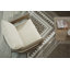 Fauteuil oscillant pivotant avec coussin Alesana