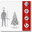 Arbre de Noël 7 pi