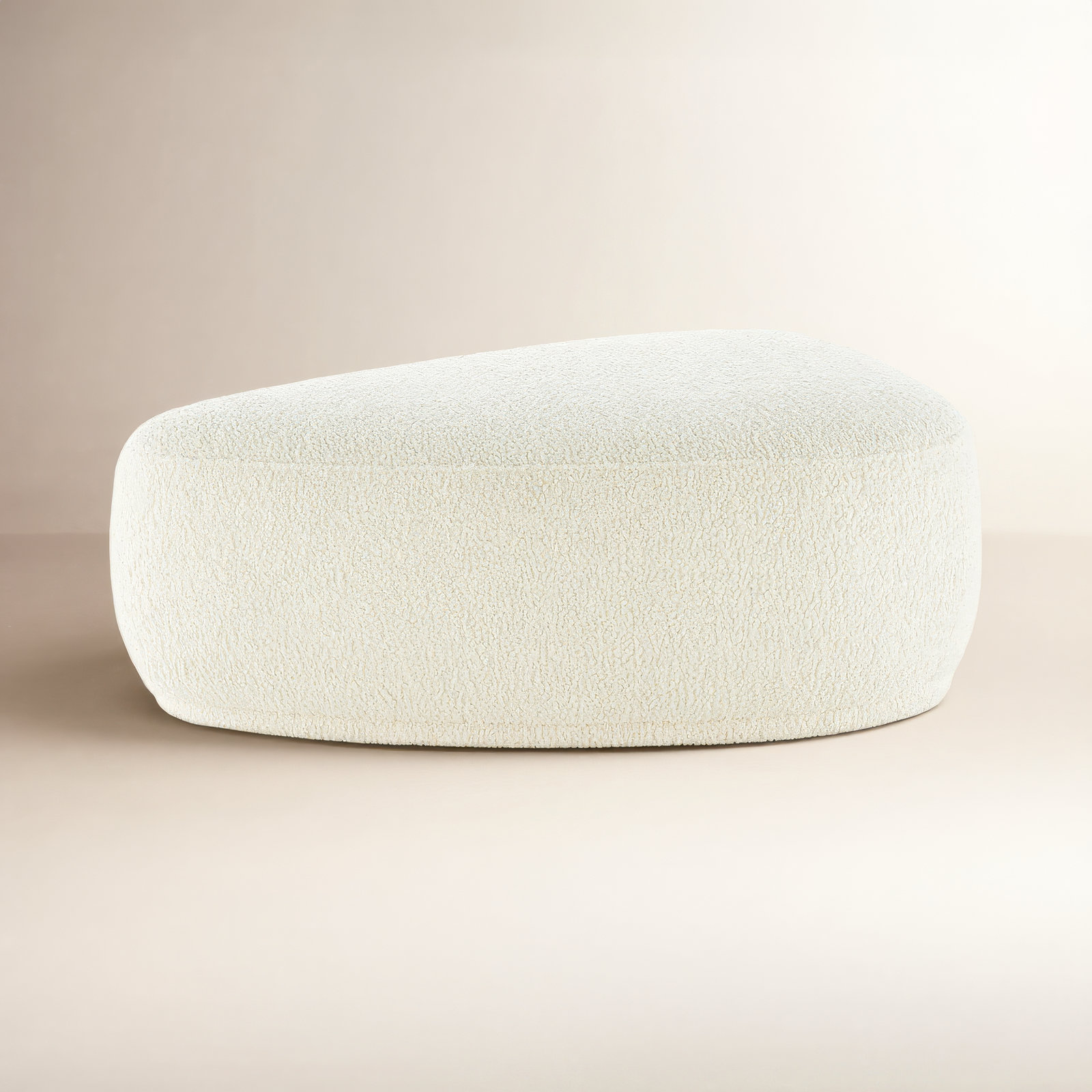 Adna 44" Ottoman, White