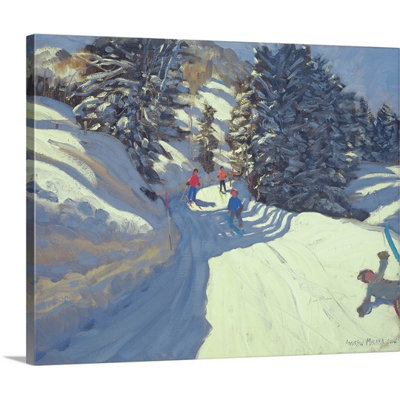 Nuala " Ski Trail, Lofer " Print