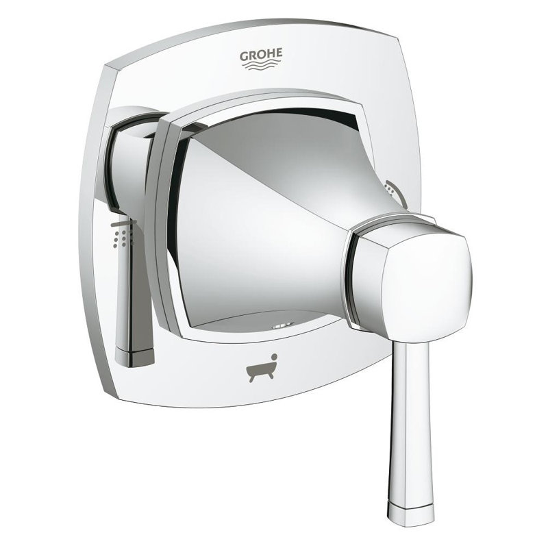 Garniture de robinet de dérivation Grandera®, Chrome