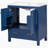 30" Blue Bathroom Vanity With Single Sink, Combo Cabinet Undermount Sink-622218133
