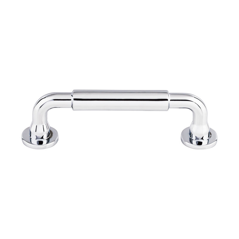 Lily Bar Pull, Polished Chrome, 3 3/4" Center to Center
