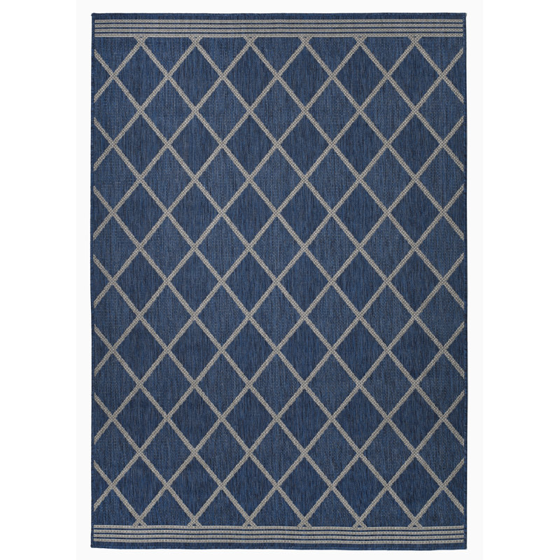 Moroccan Indoor / Outdoor Rug, Rectangle 5'4" x 7'6"