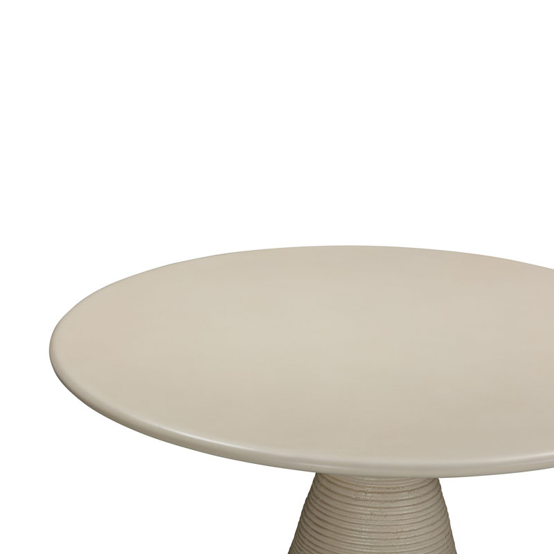 Clemie 47.2'' Concrete Outdoor Dining Table