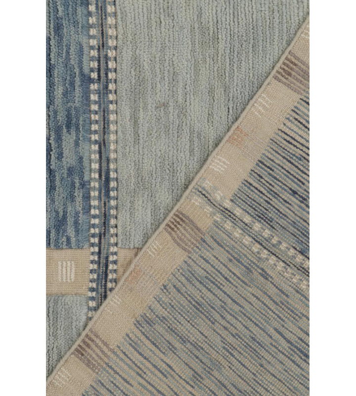 Scandinavian Wool Geometric Area Rug, Rectangle 10' x 14'