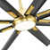 72"Industrial Ceiling Fan With Light,With 8 Aluminium Metal Blades,Works with Alexa