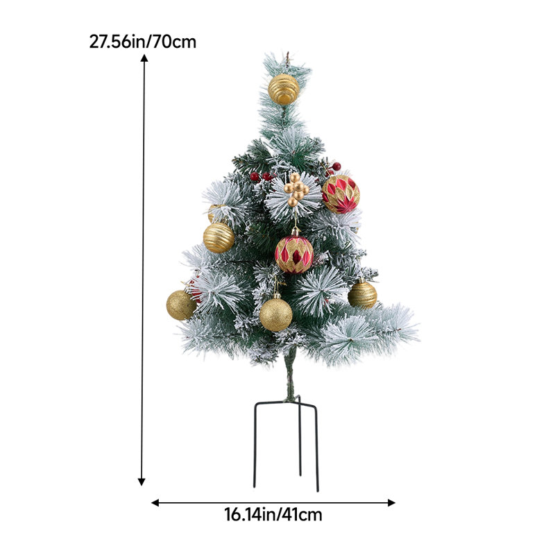 2.3' H Artificial Pine Christmas Tree