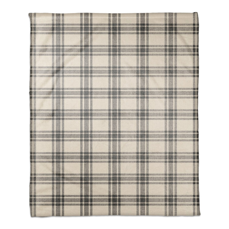 Hand Woven Throw Blanket, Black