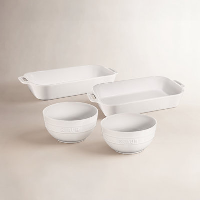 Ceramique Rectangular Baking Dish Set 2 Piece