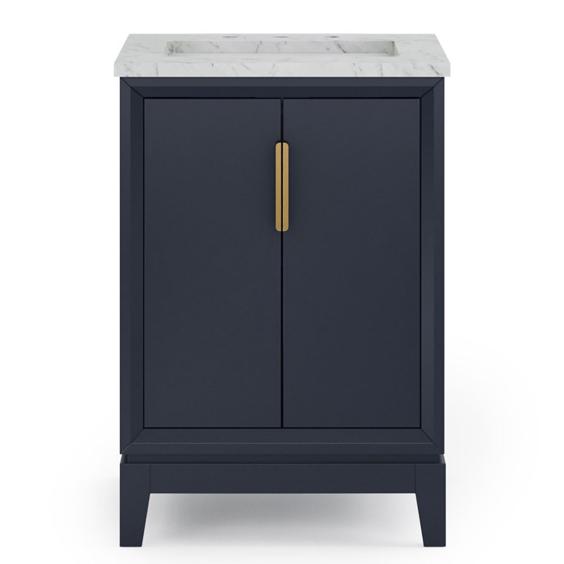 24" Single Bathroom Vanity Set, Monarch Blue