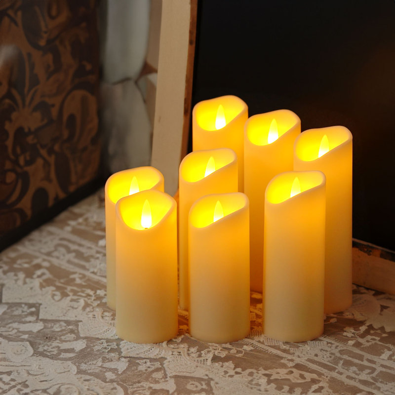 Flameless Pillar Candle