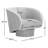 Dalli 85.09Cm Wide Velvet Swivel Barrel Chair-725827016-725827019
