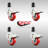 Swivel Stem Caster-92142471-92142472