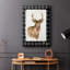 Cerf de Noël des Fêtes - Cavas de galerie-236237883