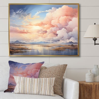 Fantaisie, ciel, paysage, minimalisme I