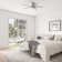 52" Graceshire 5 - Blade LED Flush Mount Ceiling Fan with Remote Control and Light Kit Included