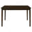 Arvin Cappuccino 5 Piece Dining Set