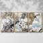 Marbré abstrait - Toile encadrée multi-pièces-455471939-455471938