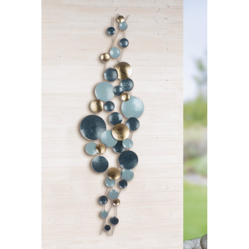 Handmade Modern Abstract Wall Decor on Metal