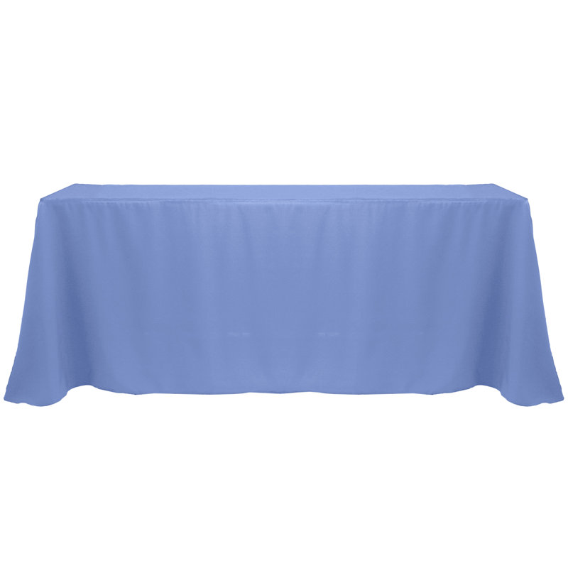 Solid Color Tablecloth, 156" x 90", Periwinkle, 1