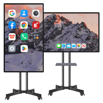 JYXCN All-in-One 49" Smart Board, Touch Screen Digital Electronic Calendar Smartboard 4K Interactive Display for Education Training, Offices