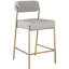 Tabouret de comptoir Carly Boucle-499124883