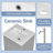 18" Bathroom Vanity with Sink-761249407-761249405