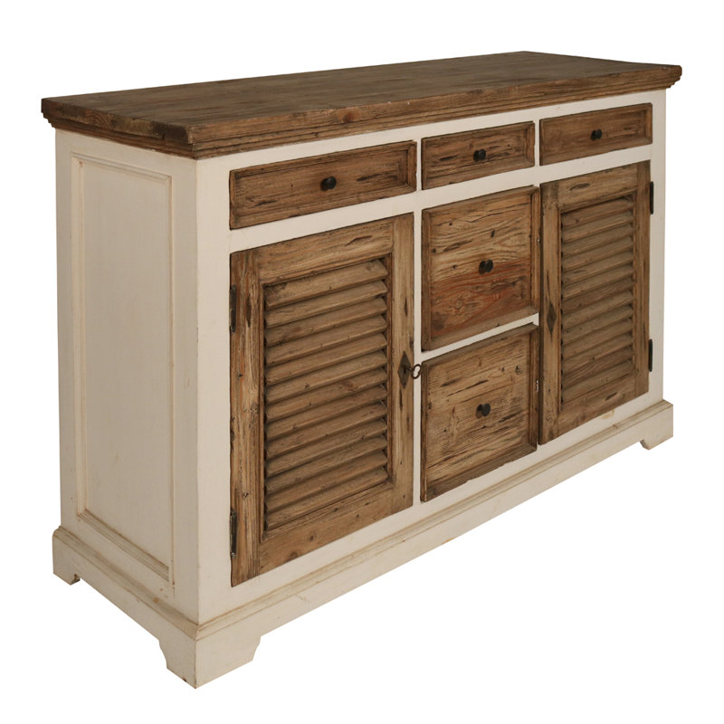 Buffet en bois massif de 59 po Jonquez