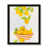 Espresso Framed Canvas selected