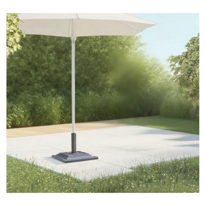 Porte-parasol en résine