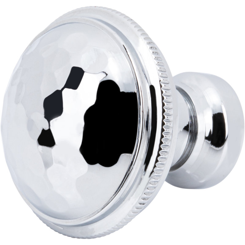 ArtWorth 1 1/8" Diameter Round Knob, Polished Chrome