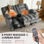 55.9'' Upholstered Power Reclining Loveseat-90625493