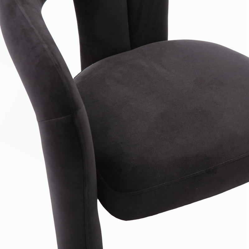 Ensemble de 2 fauteuils pour salon, Noir
