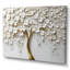 «White Orchid Tree Garden Of Branches III», reproduction d'art sur toile florale (sans texture)-88530189-88530194-119330743