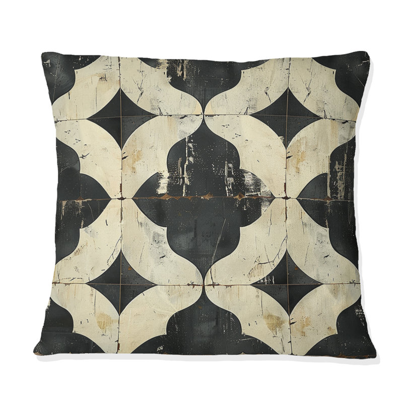 Coussin Beige, H 16 po x l 16 po