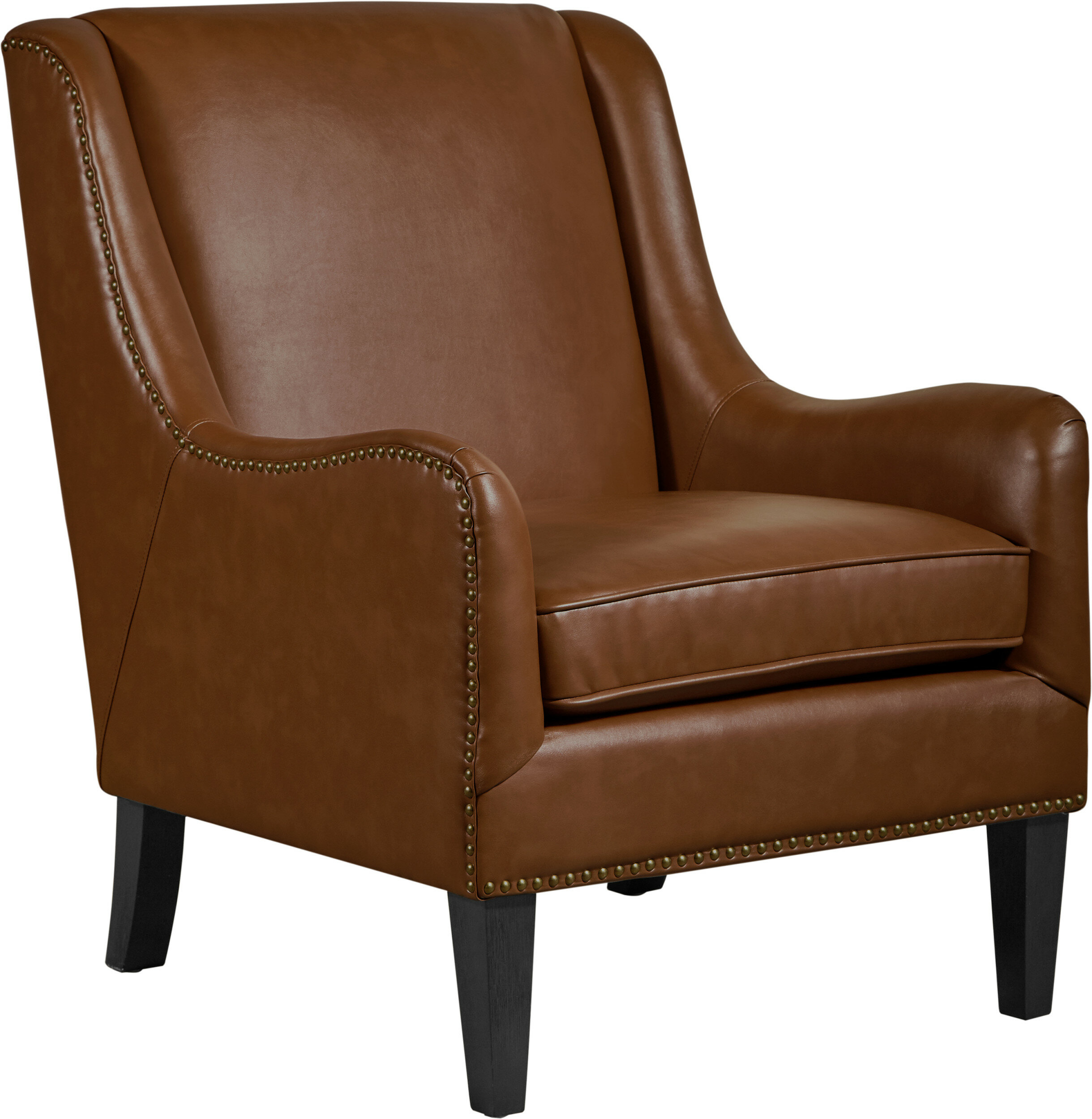 Resonate Serrated Stedord Tommy Hilfiger Andover Leather Accent Chair & Reviews | Wayfair
