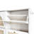 Narrow Design Shoe Organizer with 4 Rattan Doors,hold up to 12 pairs of shoes-117359679