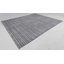 Handmade Cotton and Silk Striped Area Rug