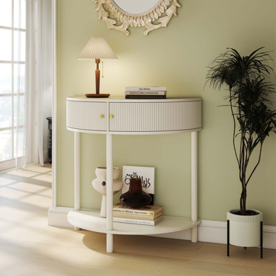 Console demi-lune Artisan-Wave