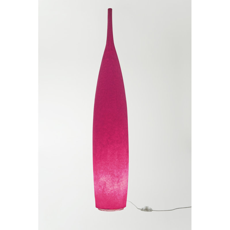 Luna 142cm Novelty Floor Lamp, Magenta