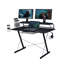 Bureau d'ordinateur avec tablette en carbone