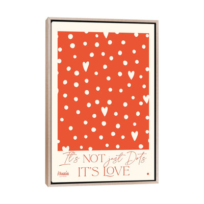 About Love. Dots by Maria Galybina - Gallery-Wrapped Canvas Giclée on Canvas