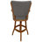 Swivel Wood Extra Tall Bar Stool 34" Seat-1431980924