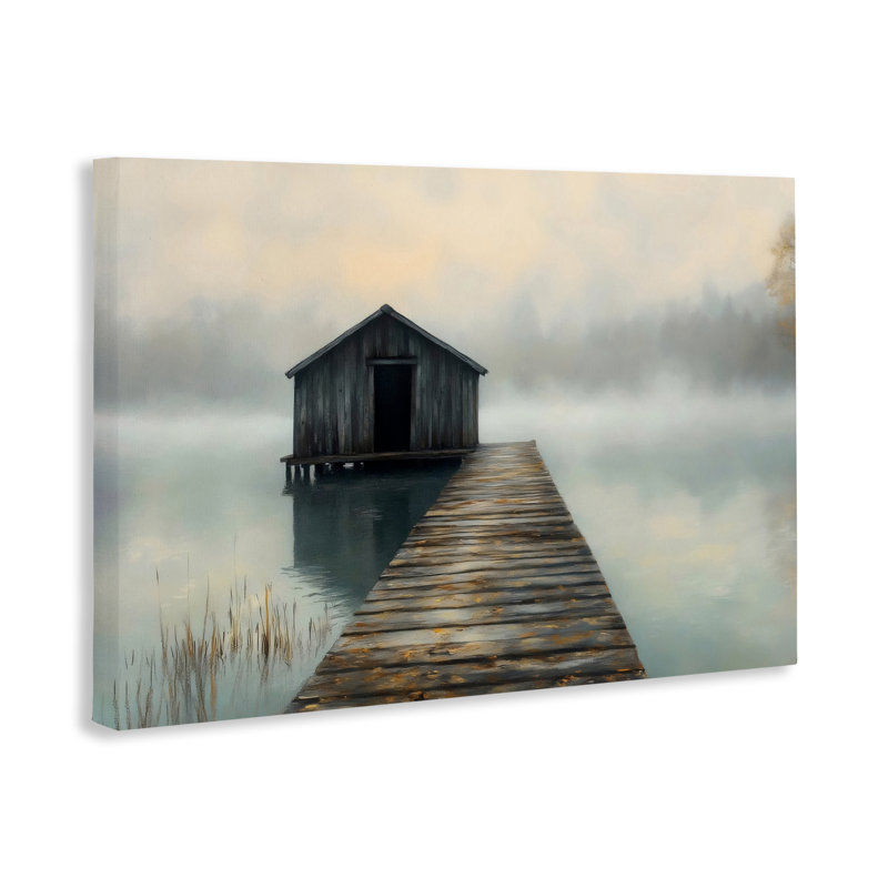 «Lakeside Boathouse Dock», conception par LSR Creative Studio, H 16 po x l 24 po