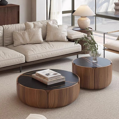 Modern simple light luxury coffee table set